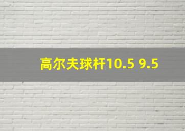 高尔夫球杆10.5 9.5